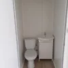 Oficina con contenedor de 18 m2 y baño
