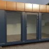 Oficina con contenedor de 18 m2 y baño