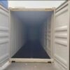Contenedor High Cube de 40 pies con 4 puertas laterales color beige